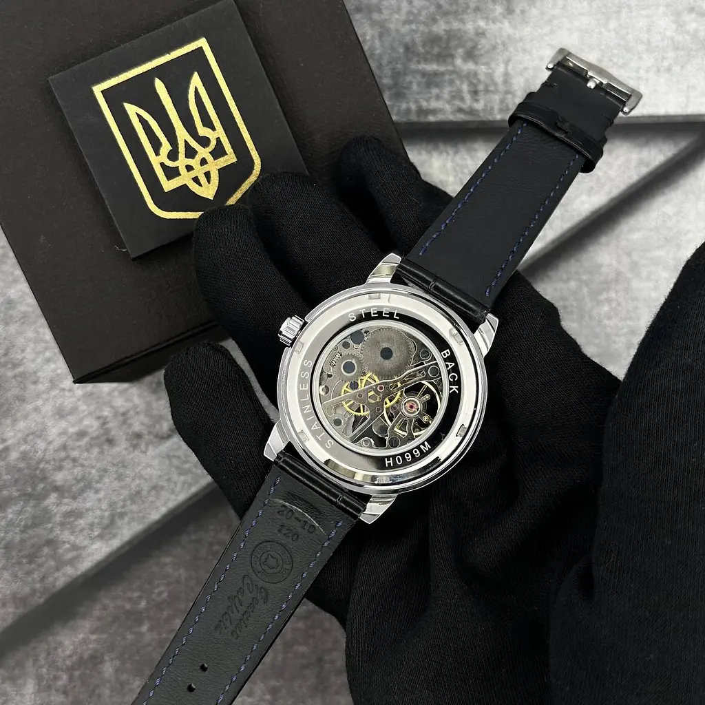 Жіночий наручний годинник 022 Silver-Black Mechanic Вільна бо Українка Patriot acs0030979 - фото 4