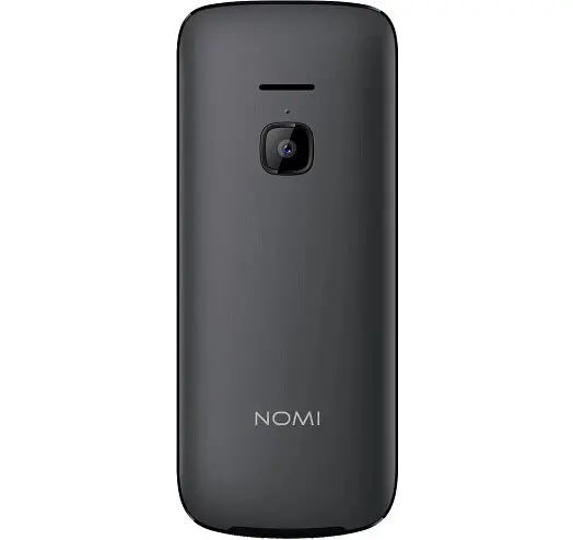 Телефон Nomi i2403 Black UA UCRF - фото 2