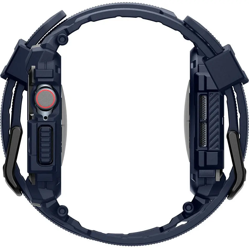 Чехол-ремешок Spigen Rugged Armor Pro для Apple Watch 46mm Navy Blue (ACS08606) [149628] - фото 8