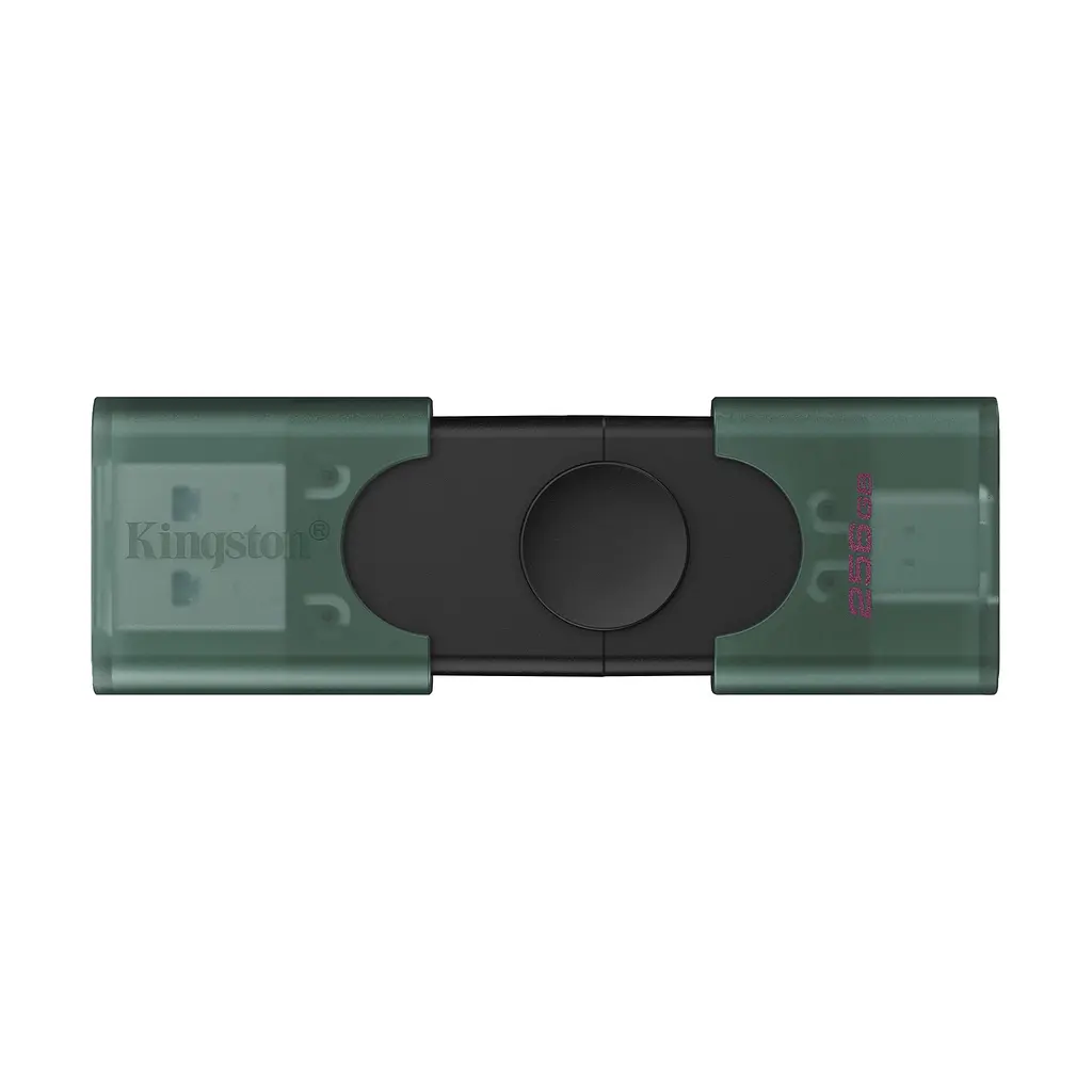 Накопитель 256GB USB 3.2 Type-A+Type-C DT DuoG2 Kingston teh0013400 - фото 3