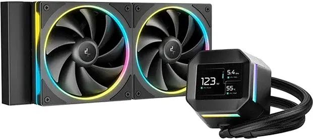 СРО Deepcool LM240 чорний Intel LGA1851/1700/1200/1151/1150/1155/AMD AM5/AM4 (R-LM240-BKDMMC-1)