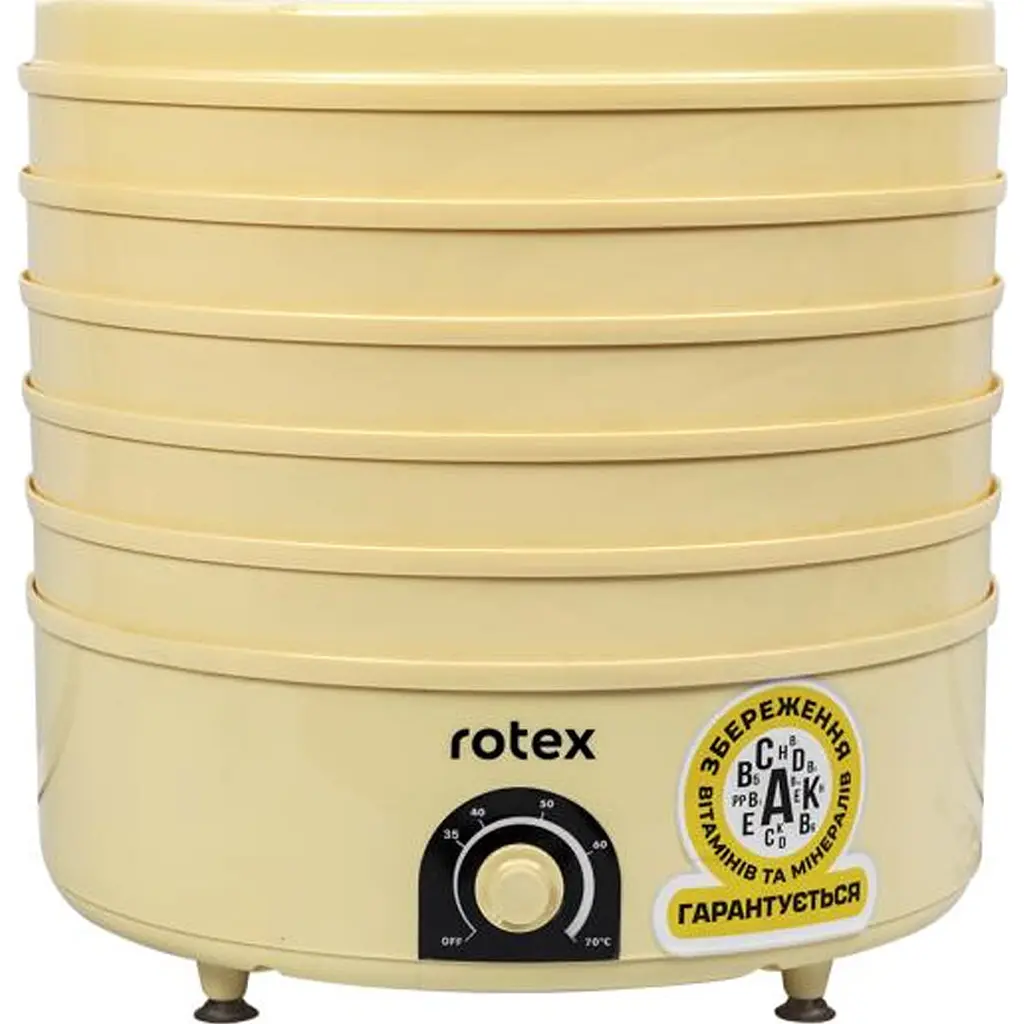Сушилка для овощей и фруктов Rotex RD620-Y [103289] - фото 2