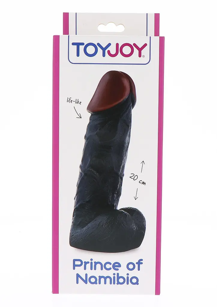 Фаллоимитатор Toy Joy Prince of Namibia 20 см черный - фото 3