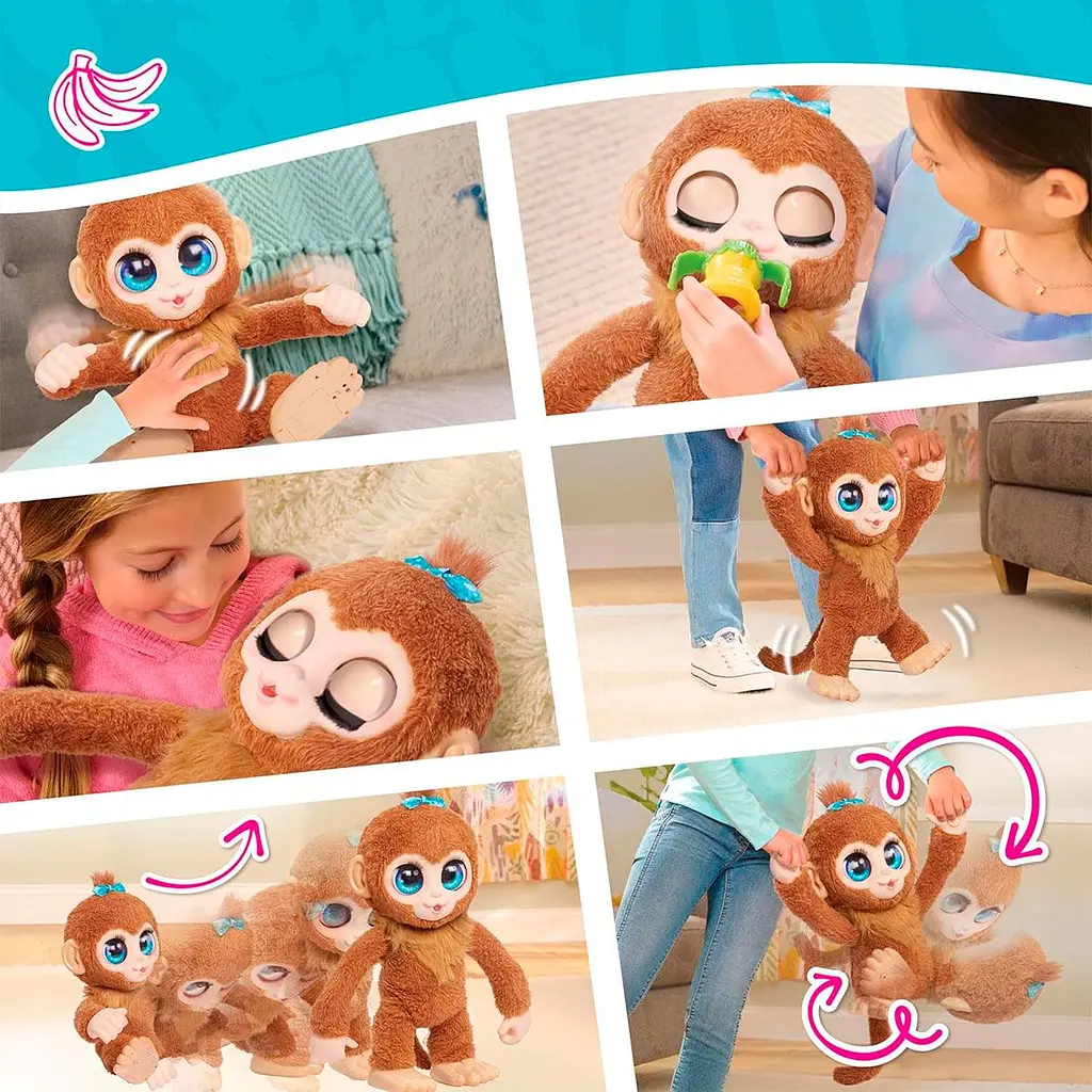 Интерактивная игрушка FurReal Friends Игривая Обезьянка Арахис (28113) - фото 7