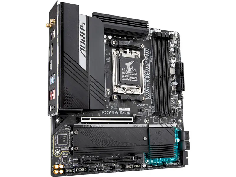 Материнська плата Gigabyte B650M AORUS ELITE AX - фото 3