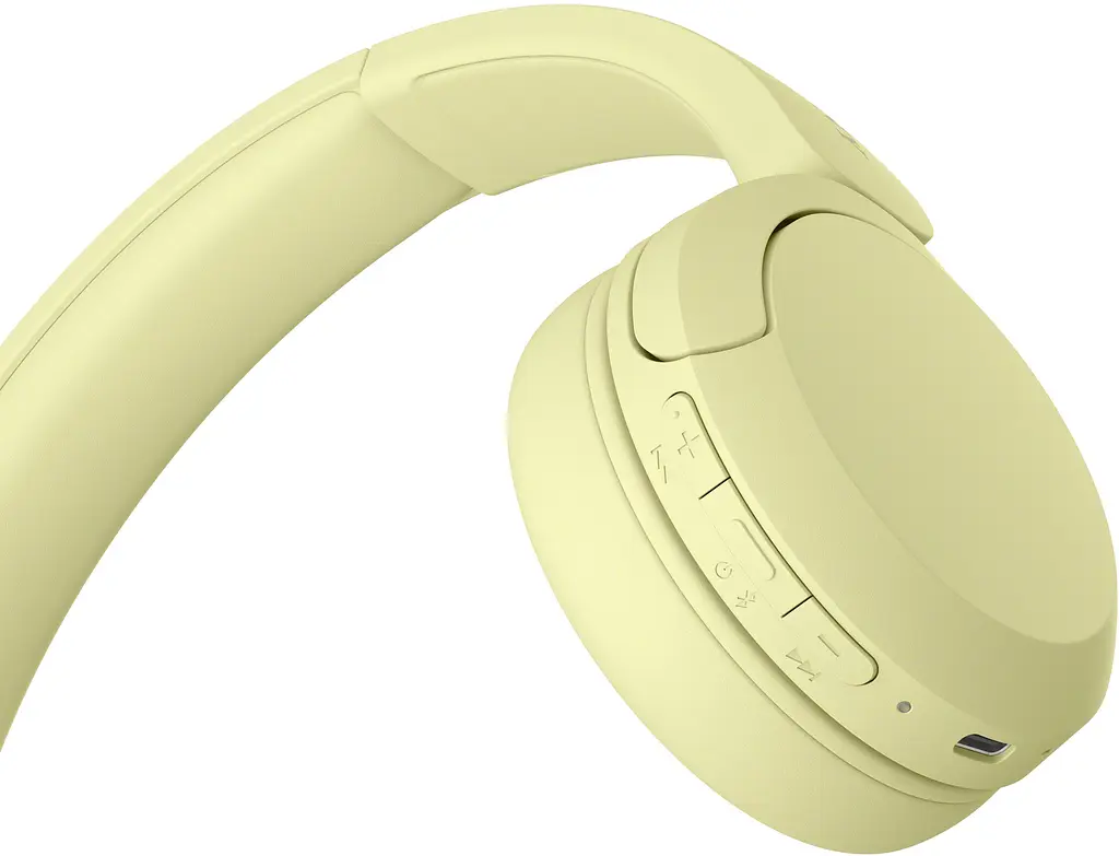 Навушники On-ear WH-CH520 BT 5.2, SBC, AAC, Wireless, Mic, Жовтий Sony teh0024861 - фото 8