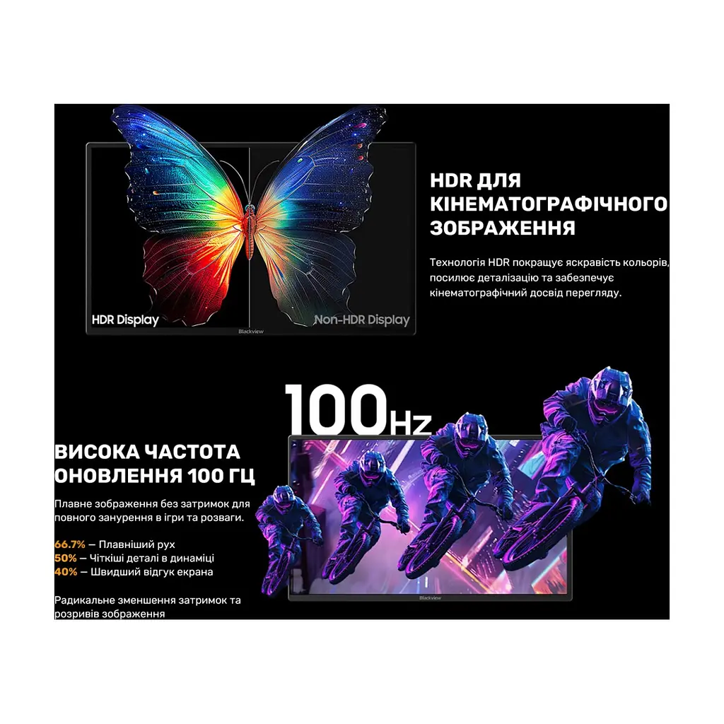 Монітор Blackview Table 10 LCD Monitor IPS FHD 23.8inch (BVTABLE10) - фото 7