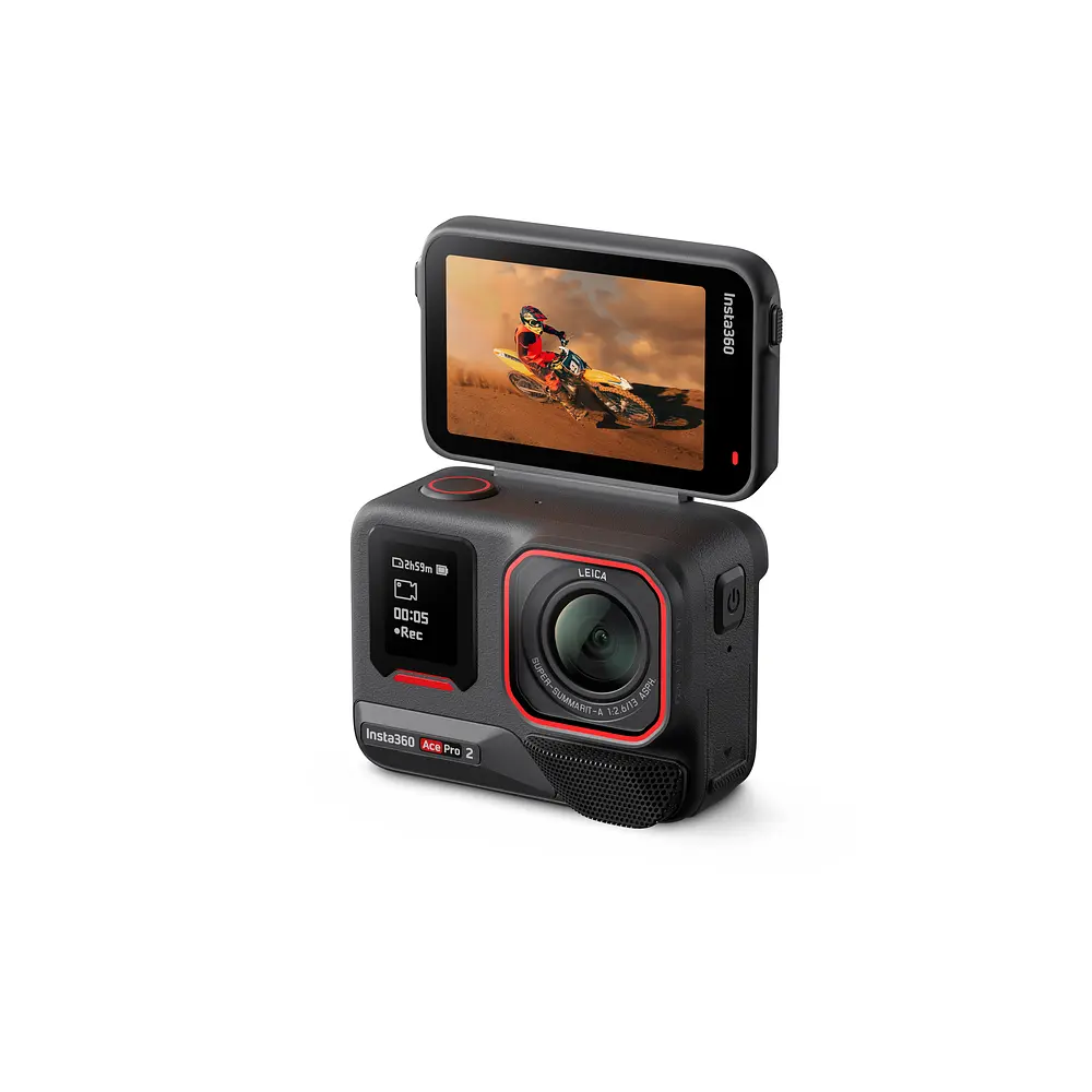 Екшн-камера Insta360 Ace Pro 2 Dual Battery Bundle (Black) (6977644760888) - фото 4