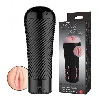 Мастурбатор Pink Pussy Vagina Masturbator Cup - фото 2