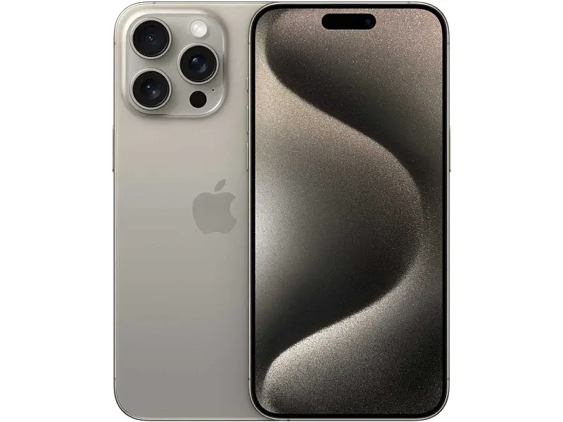 Смартфон Apple iPhone 15 Pro Max 512GB Natural Titanium (MU7E3)