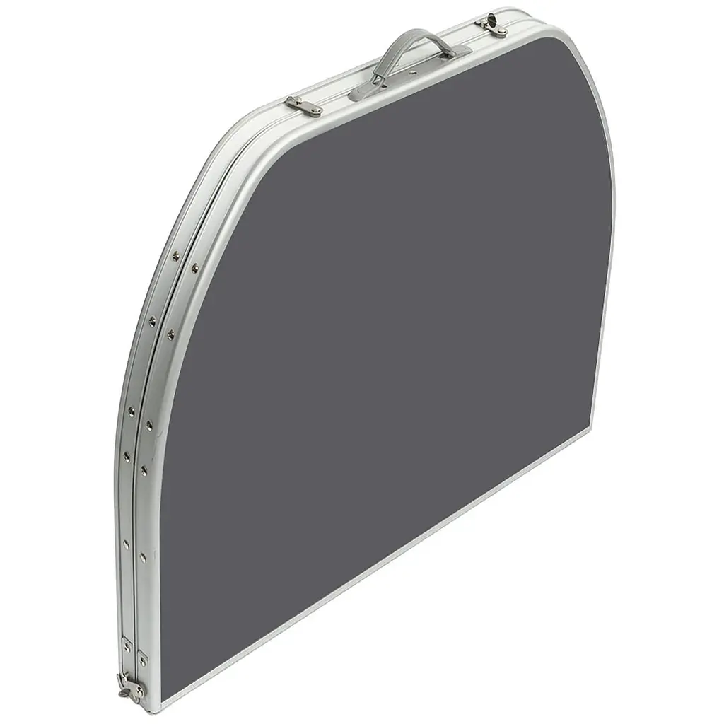 Складной стол Bo-Camp Case Model Oval 120x80 cm Grey (1404415) - фото 3