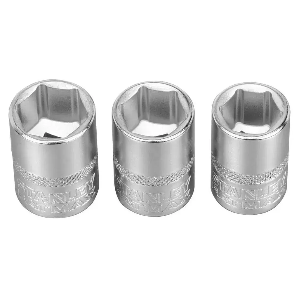 Набір торцевих головок Stanley торцевих 1/4" Maxi Drive, із шестигранним профілем, 3 шт: 11, 12, 13 мм. (FMMT17092-0) - фото 4