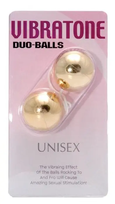 Вагинальные шарики DUO BALLS GOLD Seven Creations DT50482 91196 - фото 2