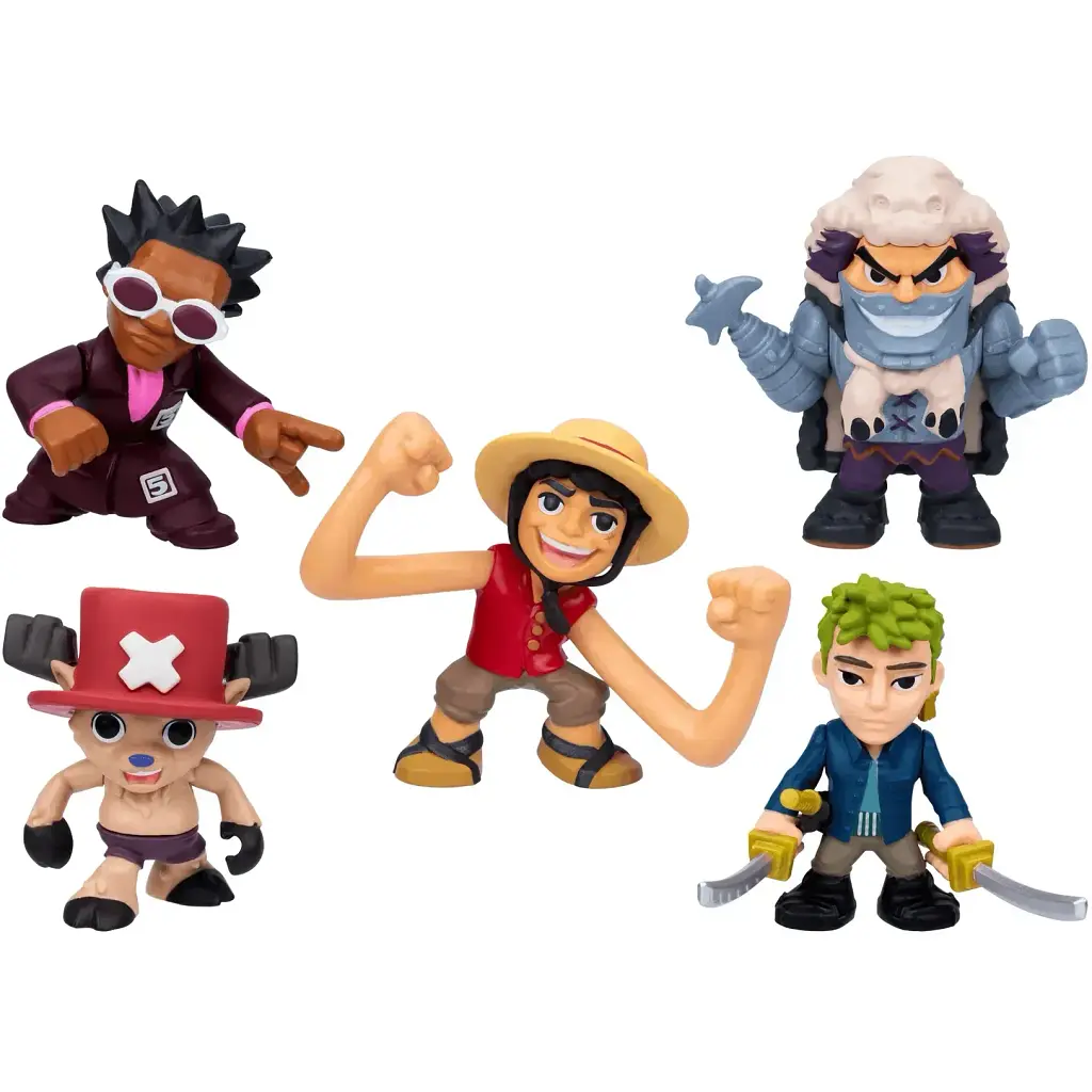 Набір ігрових фігурок Moose One Piece з артикуляцією 5 шт. (63338) - фото 5
