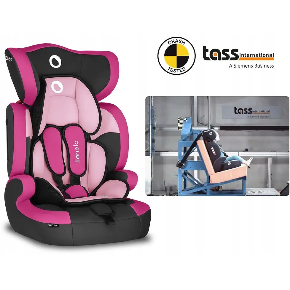 Автокрісло Lionelo Levi One 9-36 кг Candy Pink - фото 6