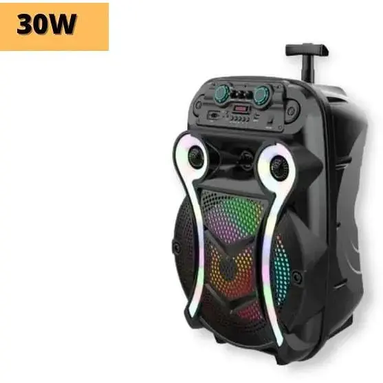Портативна колонка бумбокс XPRO ZQS15102 валіза 30Вт USB SD FM радіо Bluetooth 1 мікрофон ДК (MER-15703) - фото 2