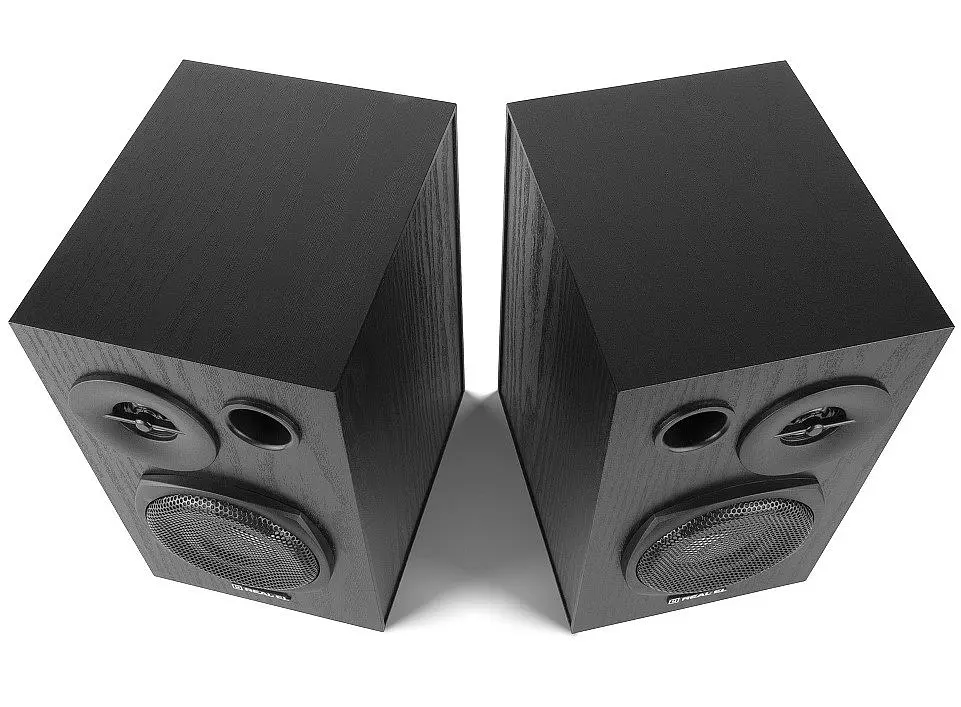 Компьютерные колонки 2.0 REAL-EL S235 18W Black - фото 3