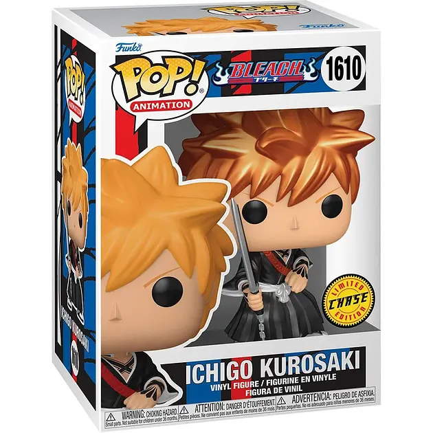 Фігурка Funko Pop Бліч Ічіго Куросакі Bleach Ichigo Kurosaki Chase 10 см FP B IK 1610 - фото 3