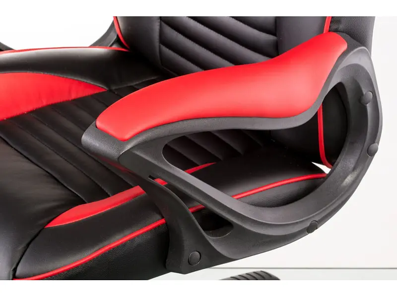 Комп'ютерне крісло для геймера Special4You Nero black/red (E4954) - фото 6