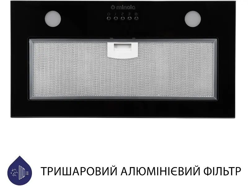 Витяжка Minola HBI 5262 BL GLASS 700 LED - фото 5