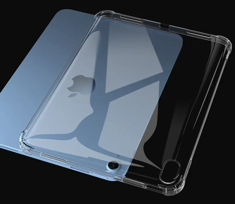 Чохол-накладка DK для Apple iPad 10.9" 10gen 2022 Silicone Corner Air Bag (015467) clear - фото 5