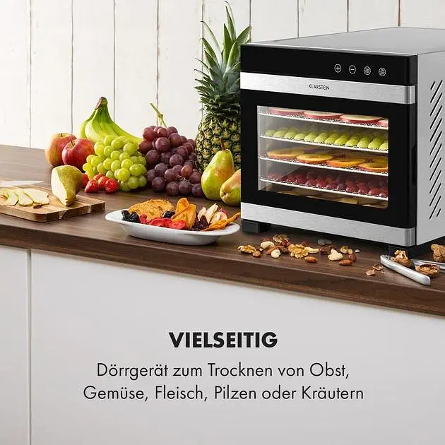 Дегидратор-сушилка для овощей фруктов Klarstein Flavour Dry (10034423) - фото 2