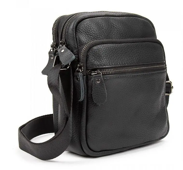 Чоловіча шкіряна сумка планшетка TIDING BAG sum0027162 - фото 8
