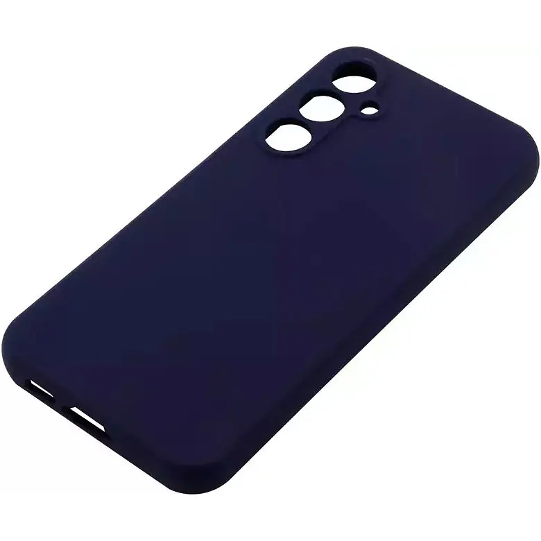 Чехол Wave Full Silicone Cover для Samsung Galaxy A55 Midnight Blue [109353] - фото 3