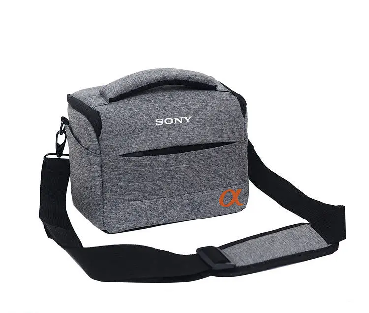 Сумка для фотоапарата Sony α протиударний чохол Sony Alpha Сірий із чорним (IBF064SB1) - фото 3