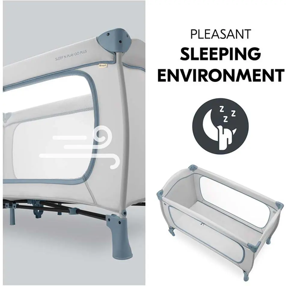 Детский манеж Hauck Sleep N Play Go Plus Dusty Cork - фото 7