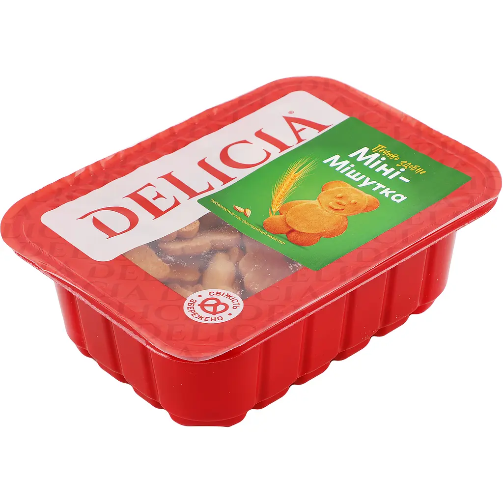 Печиво здобне Delicia Міні-Мішутка 250 г - фото 3