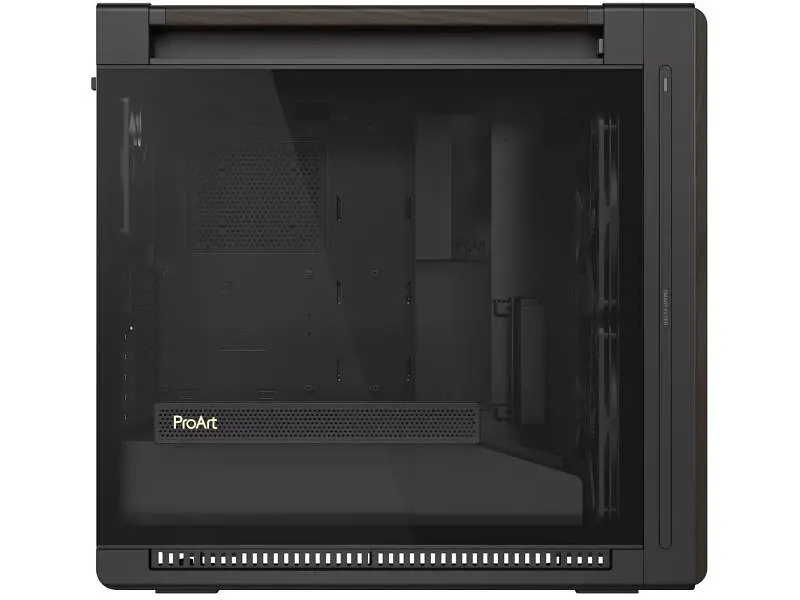 Корпус Asus ProArt PA602 Walnut Wood Tempered Glass Modern Black (90DC00J0-B09030) - фото 10