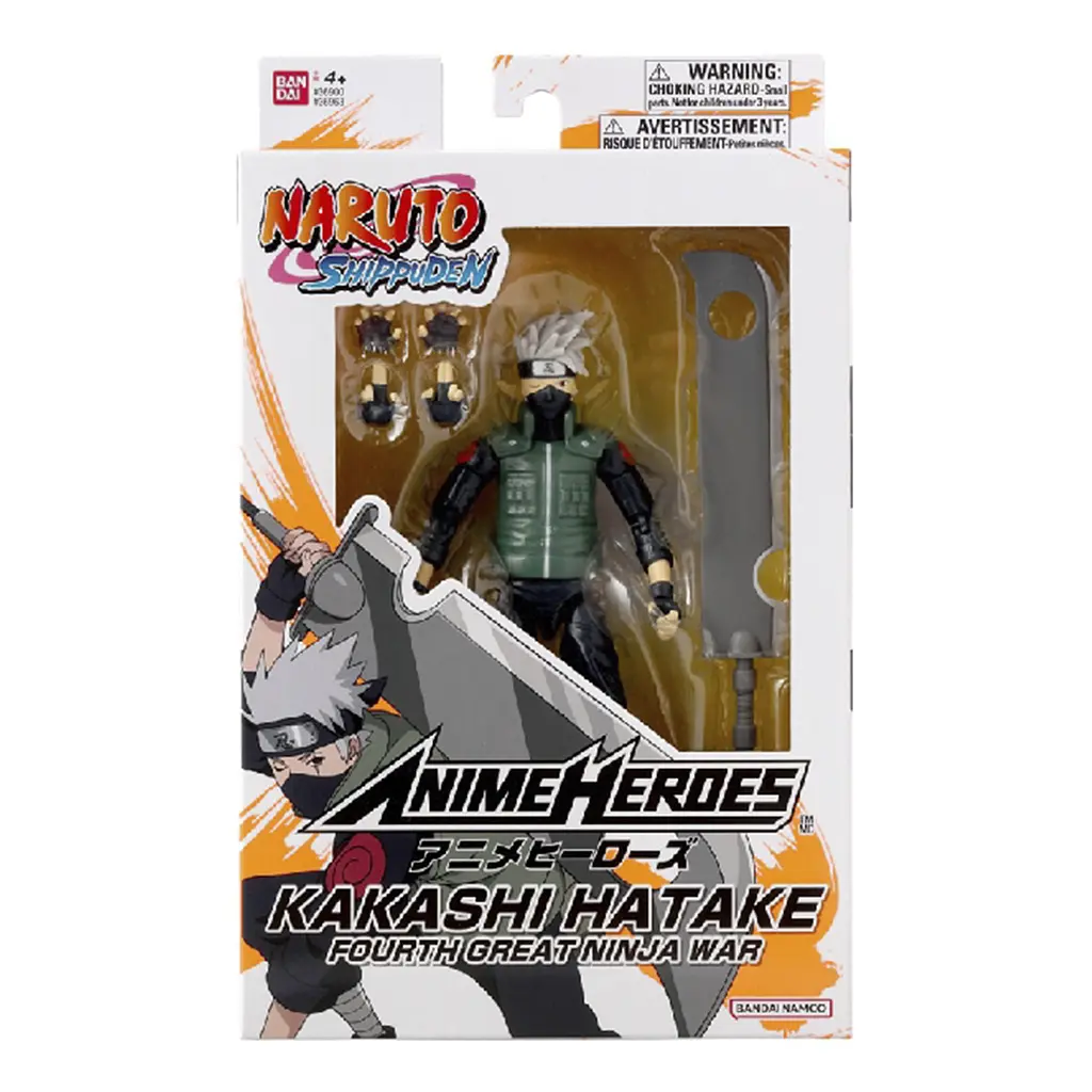 Фігурка Bandai Anime Heroes Naruto Shippuden Ninja War Хатаке Какаші 16.5 см (123885) - фото 3