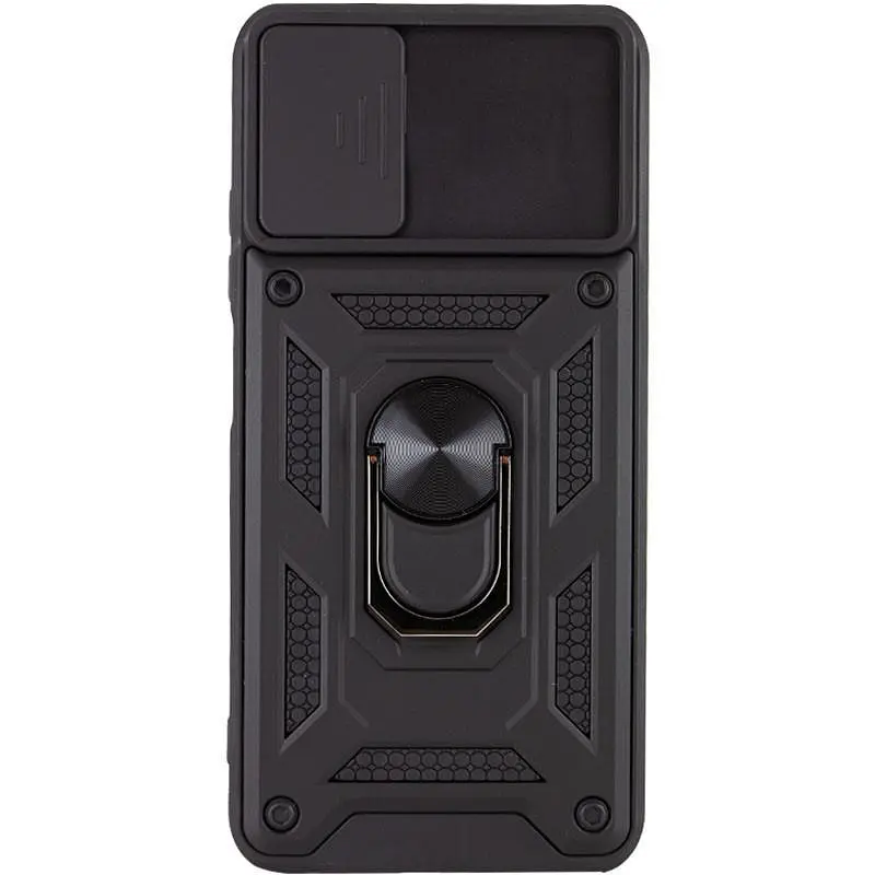 Чохол Ummi Camshield Serge Ring для Xiaomi Poco M4 Pro 5G Чорний/Black - фото 2