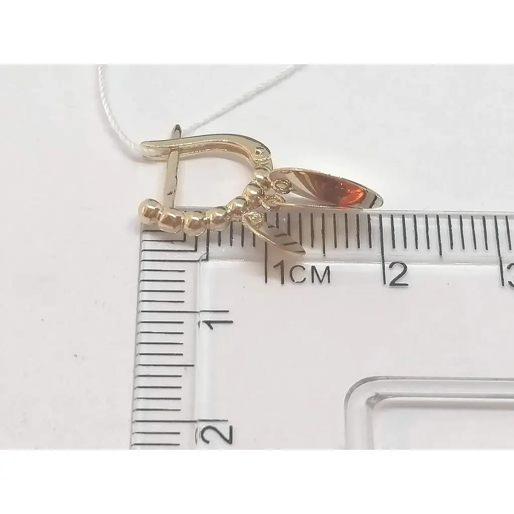 Золоті сережки Favoritum. 210539 - фото 4