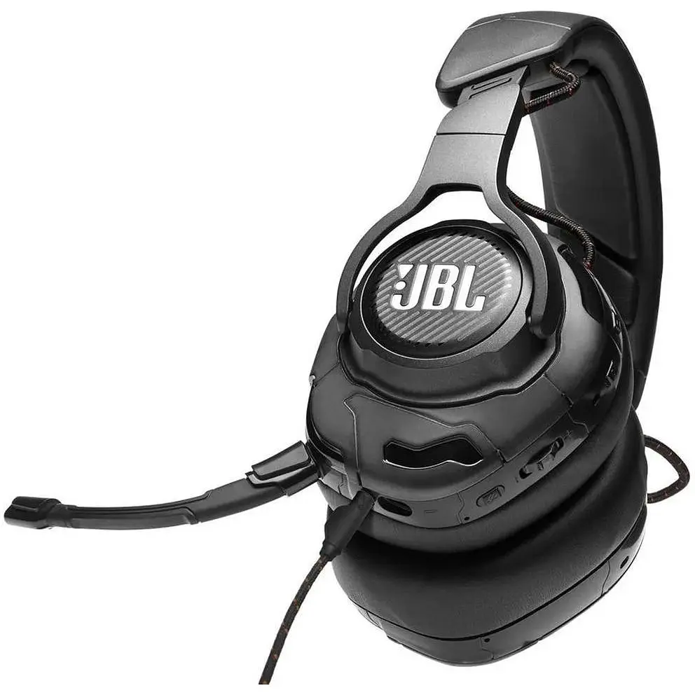 Дротові навушники JBL Quantum One (JBLQuantumONEBLK) повнорозмірні чорні - фото 5