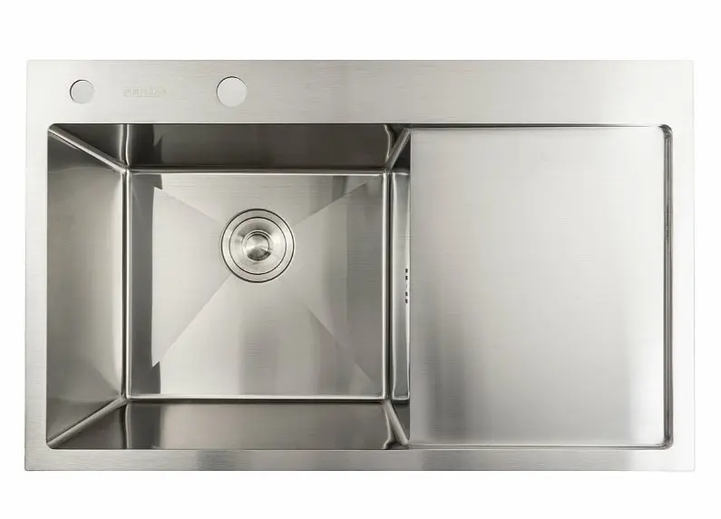 Кухонна мийка нержавійка 78*48 L Platinum HANDMADE (SP000041330) - фото 2