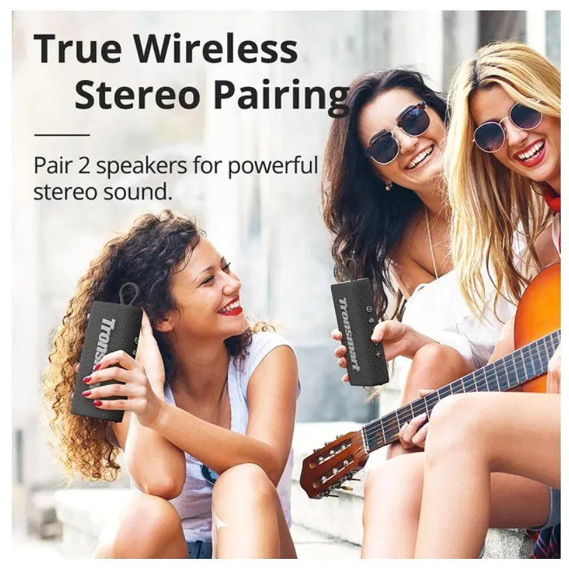 Портативна колонка Tronsmart Trip Bluetooth 10W Black - фото 9