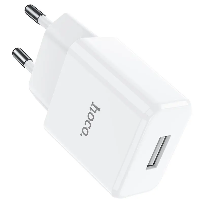 Мережевий зарядний пристрій Hoco N9 Especial 1USB White (742049) [76055] - фото 4