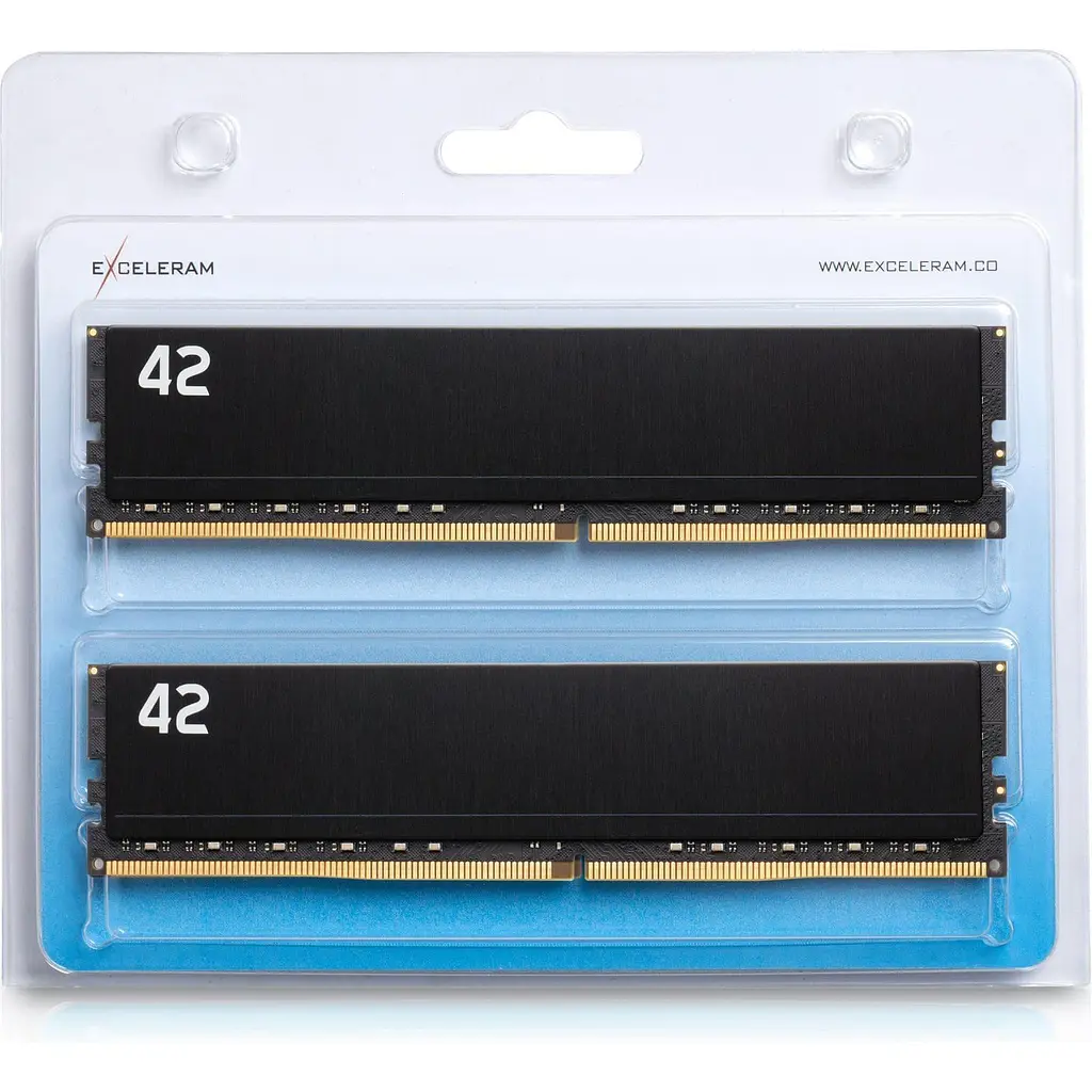 Модуль пам'яті Exceleram DDR4 32GB (2x16) 3200MHz 42-Series (E-42-002D-32) - фото 4
