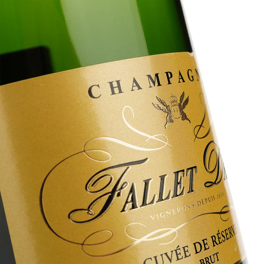 Шампанское Fallet Dart Cuvee de Reserve Brut белое брют 0.75 л - фото 3