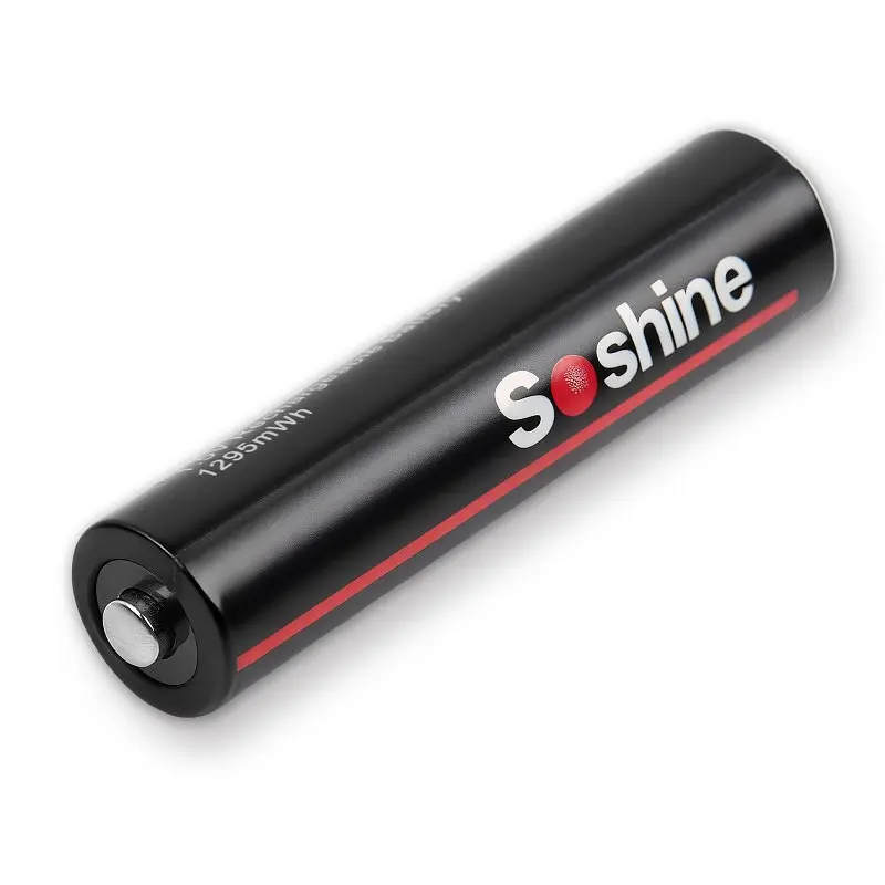 Акумуляторні батареї Soshine AAA (R03) 1.5V 860mAh 1295mWh Li-Ion (AAA-1.5-1295) - 1 штука