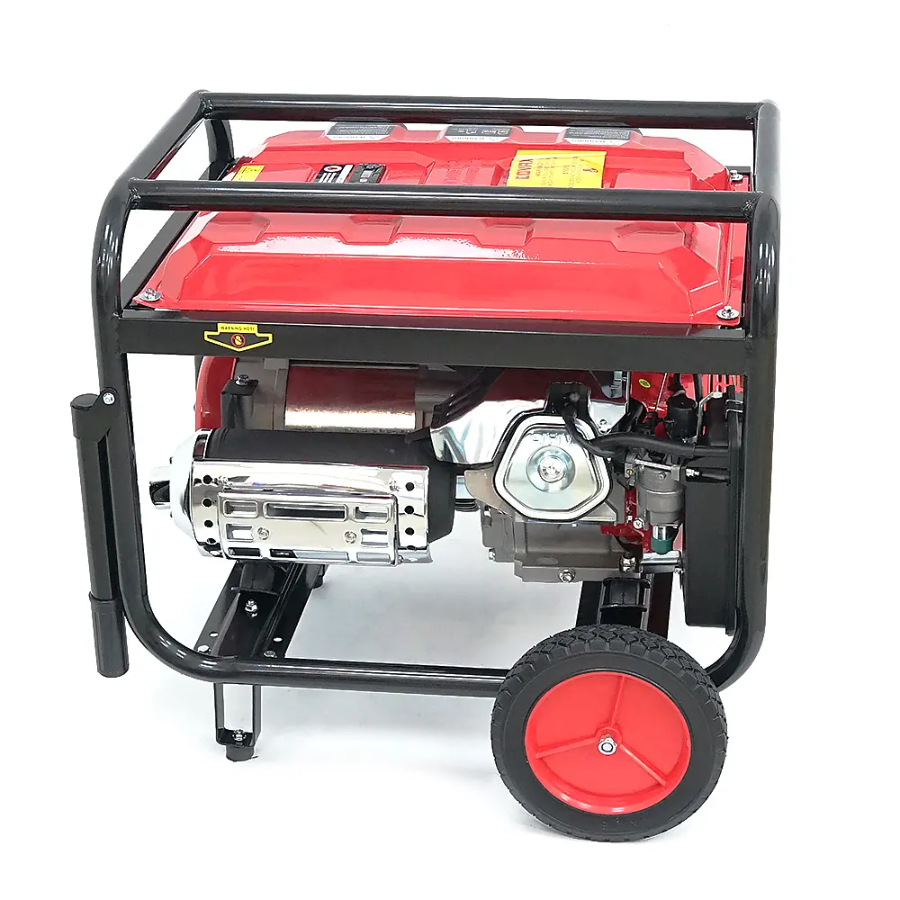 Генератор бензиновий COVAX EPH10000E2, 7.0kW, однофазний 220V, 50Hz, DC12V, 18HP, Electric Starter, tank 25L, 690x535x555mm - фото 4