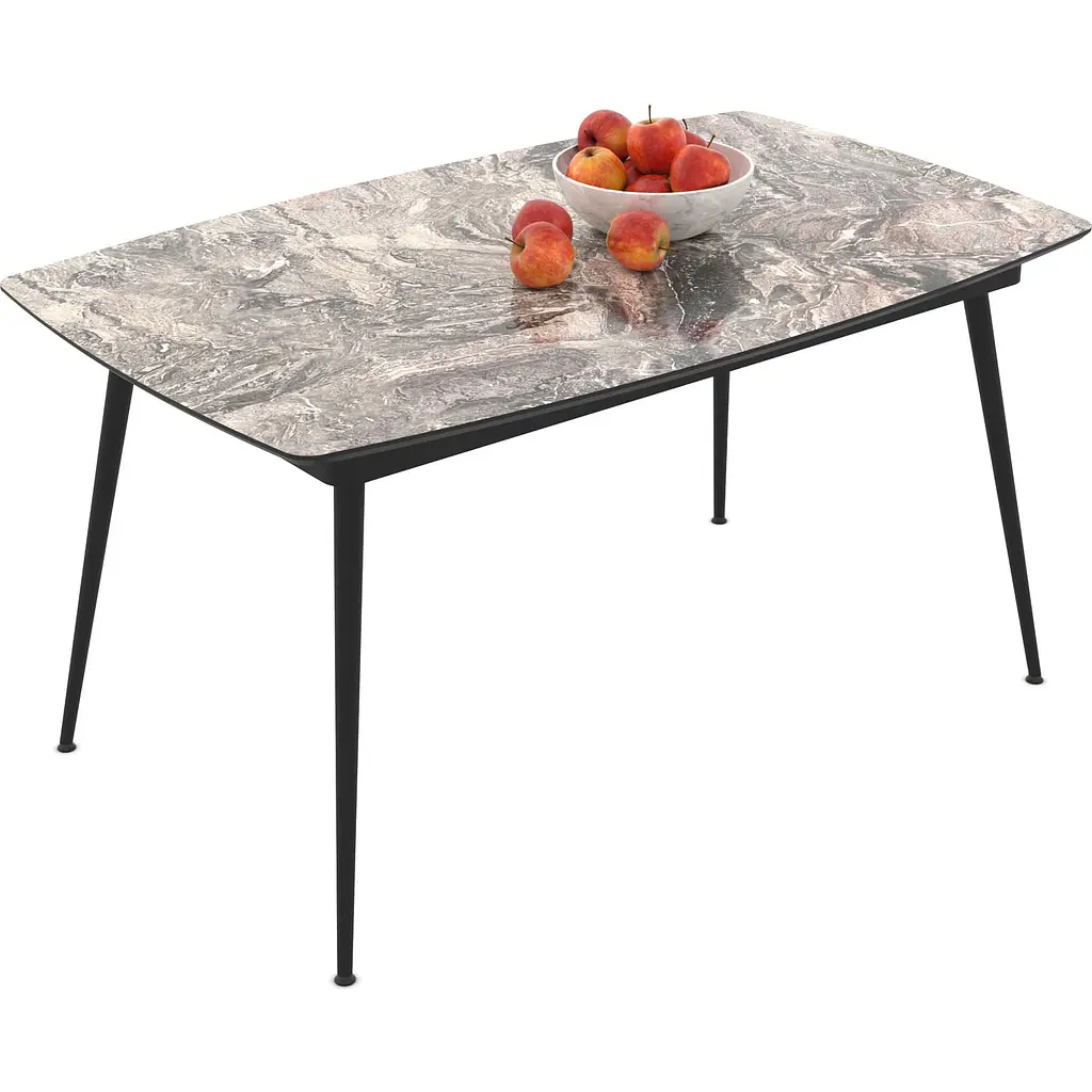 Стол Avanti YENSE Cosmos Glossy 125-165x80 см - фото 5