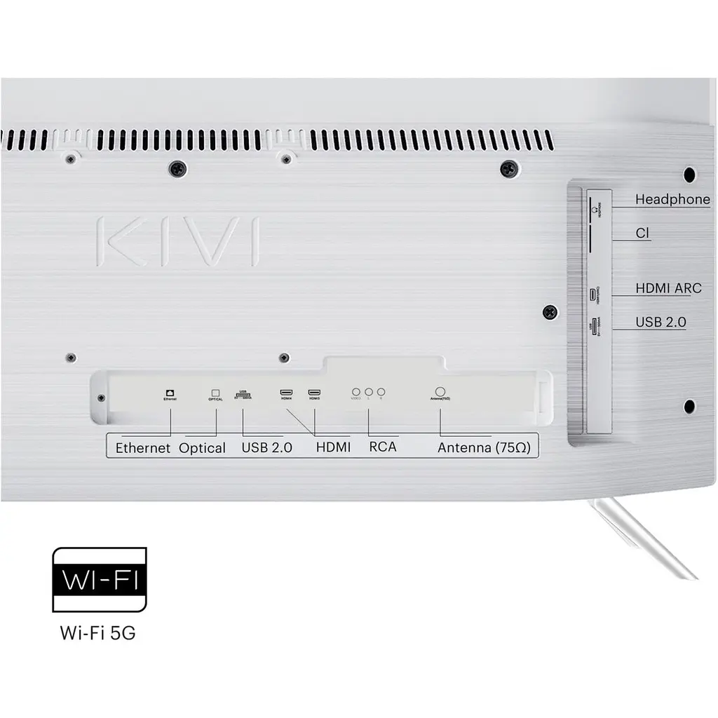 Телевизор Kivi H760Q 24'' LED HD [24H760QW] [135106] - фото 7