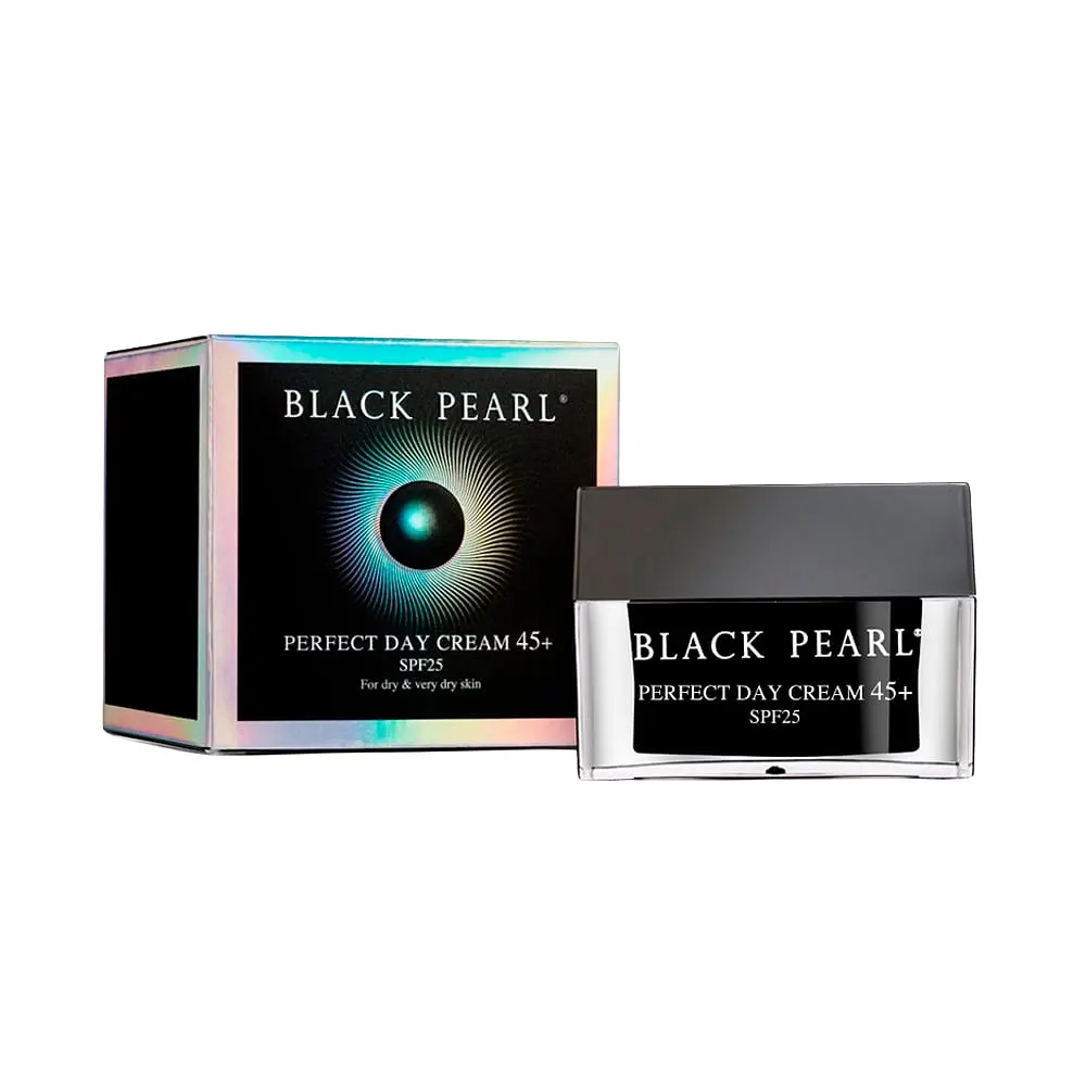 Зволожувальний денний крем проти зморшок 45+ Sea of Spa Black Pearl для сухої та дуже сухої шкіри SPF25, 50 мл