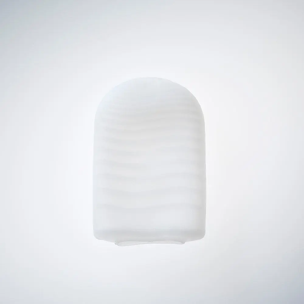 Кишеньковий міні-мастурбатор Tenga Pocket Wave Line, 7.5х5.5 см (блакитний) - фото 5