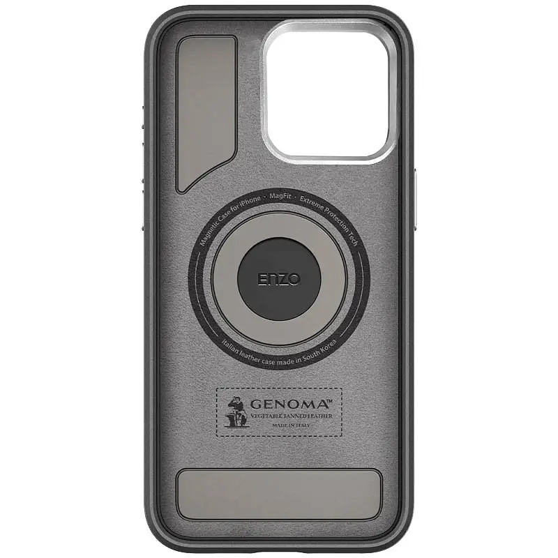 Чохол SGP PC+Leather with MagSafe для Apple iPhone 14 Pro Max (6.7) Black - фото 2