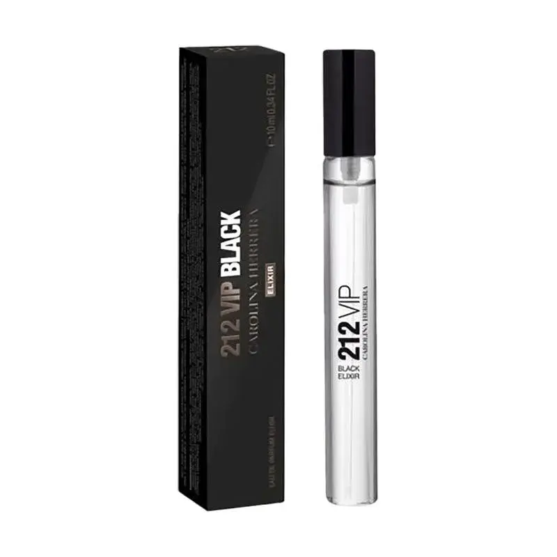 Оригінал Мініатюра Carolina Herrera 212 VIP Black Elixir 10 мл Парфумована вода - фото 2