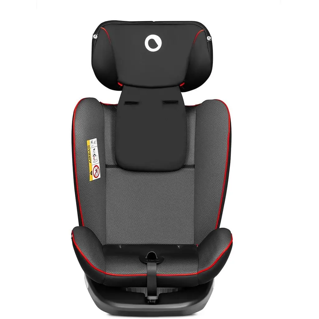 Автокрісло Lionelo Bastiaan Sporty Black з білою основою, чорне (LO-BASTIAAN SPORTY BLACK) - фото 6